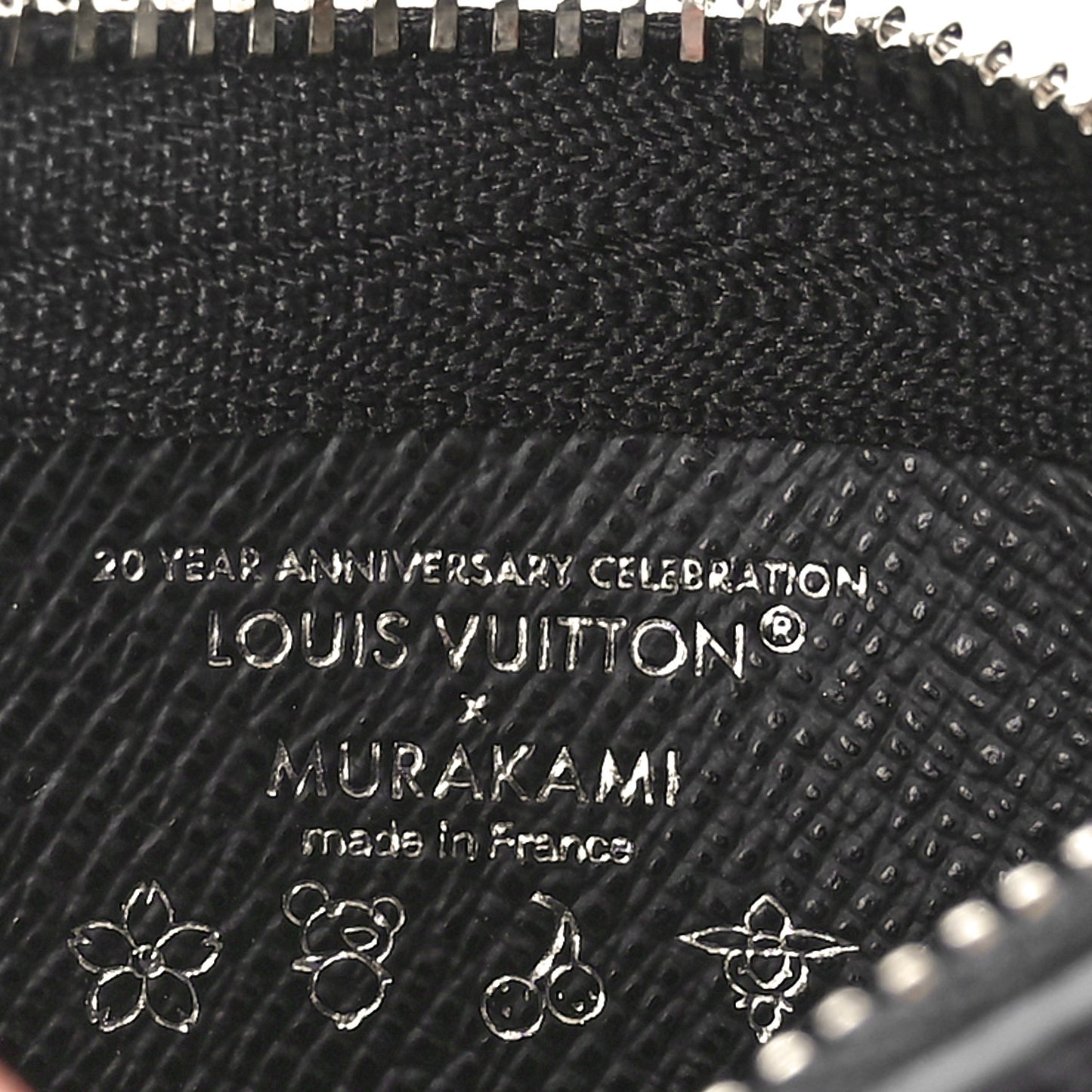 LV X TM Monogram Multicolor Key Pouch Black
