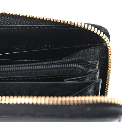 Gucci Smooth Calfskin Zip Around Wallet Black 9 of 10