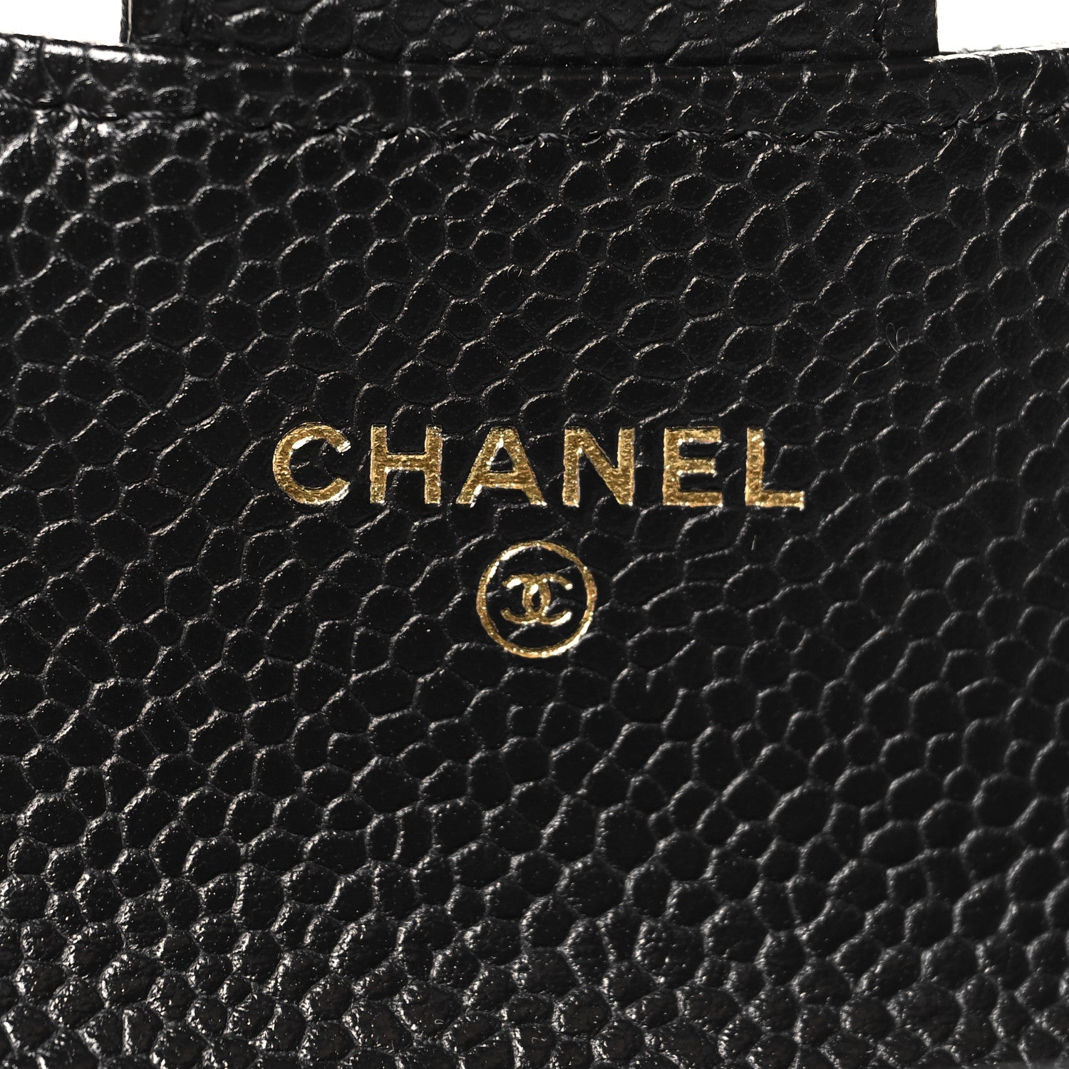 Chanel Caviar Quilted Flap Card Holder Wallet Black 6 of 9
