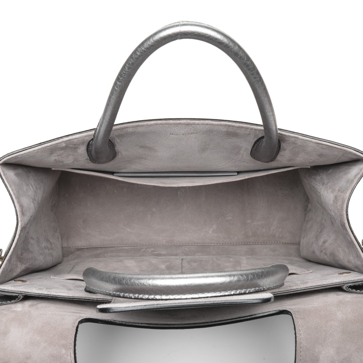 Christian Dior Metallic Grained Calfskin Medium Diorever Flap Silver 5 of 7