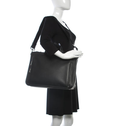 Loewe Calfskin Wide Briefcase Black 3 of 10