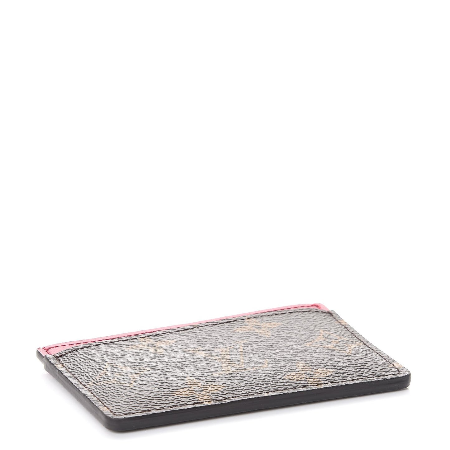 Monogram Card Holder Fuchsia