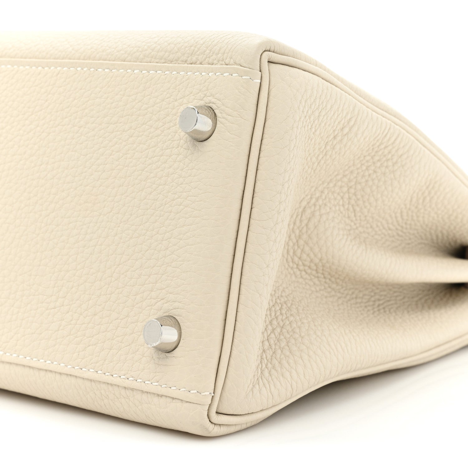 Hermes Togo Kelly Retourne 28 Craie 7 of 8