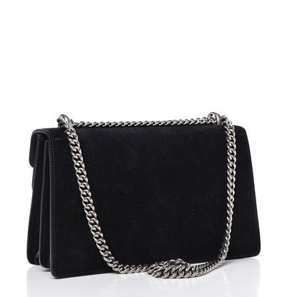 Gucci Suede Small Dionysus Shoulder Bag Black 4 of 11