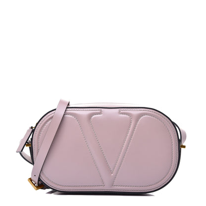 Valentino Garavani Calfskin VLogo Walk Crossbody Poudre 1 of 8