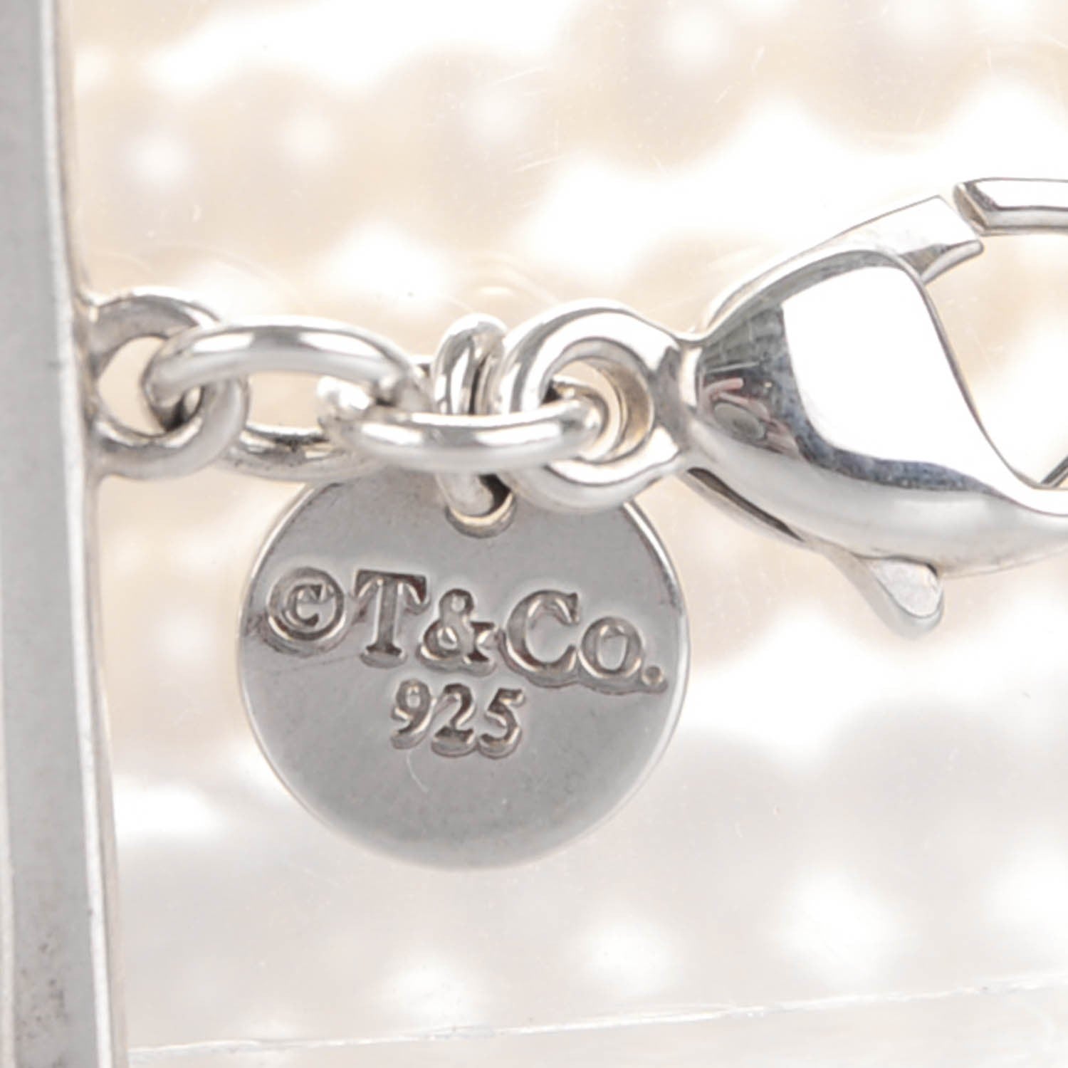 Tiffany Sterling Silver Pearl 4.5mm Ziegfeld 5 Strand Bracelet 4 of 6