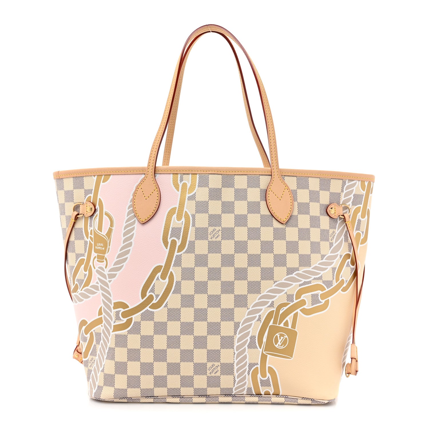 Louis Vuitton Damier Azur Nautical Neverfull MM 1 of 10