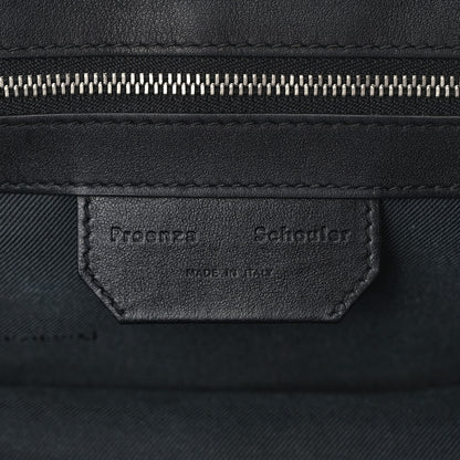 Proenza Schouler Crinkled Calfskin Tiny PS1 Satchel Black 6 of 11