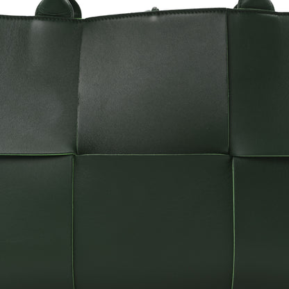 Bottega Veneta Calfskin Maxi Intrecciato Medium Arco Tote Raintree 8 of 10
