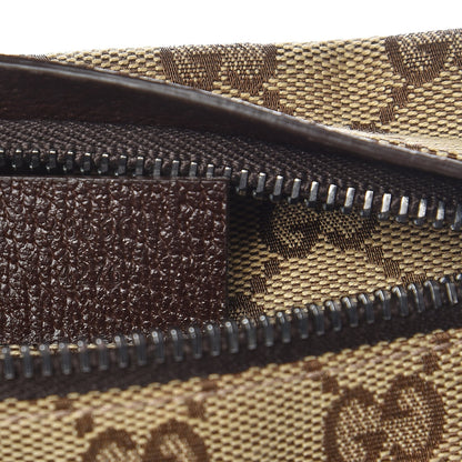 Gucci Monogram Web Belt Bag Dark Brown 8 of 9