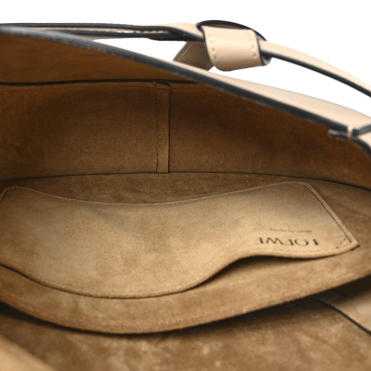 Soft Calfskin Jacquard Small Gate Crossbody Bag Sand
