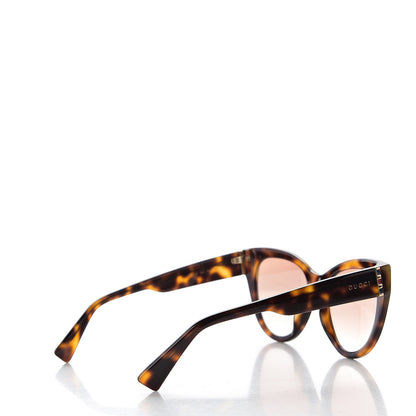 Gucci Acetate Cat Eye Sunglasses GG0460S Havana 4 of 10