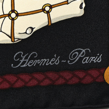 Hermes Silk Les Cannes Scarf 90 2 of 5
