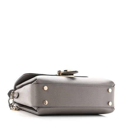 Gucci Dollar Calfskin Interlocking G Top Handle Shoulder Bag Loess 3 of 8