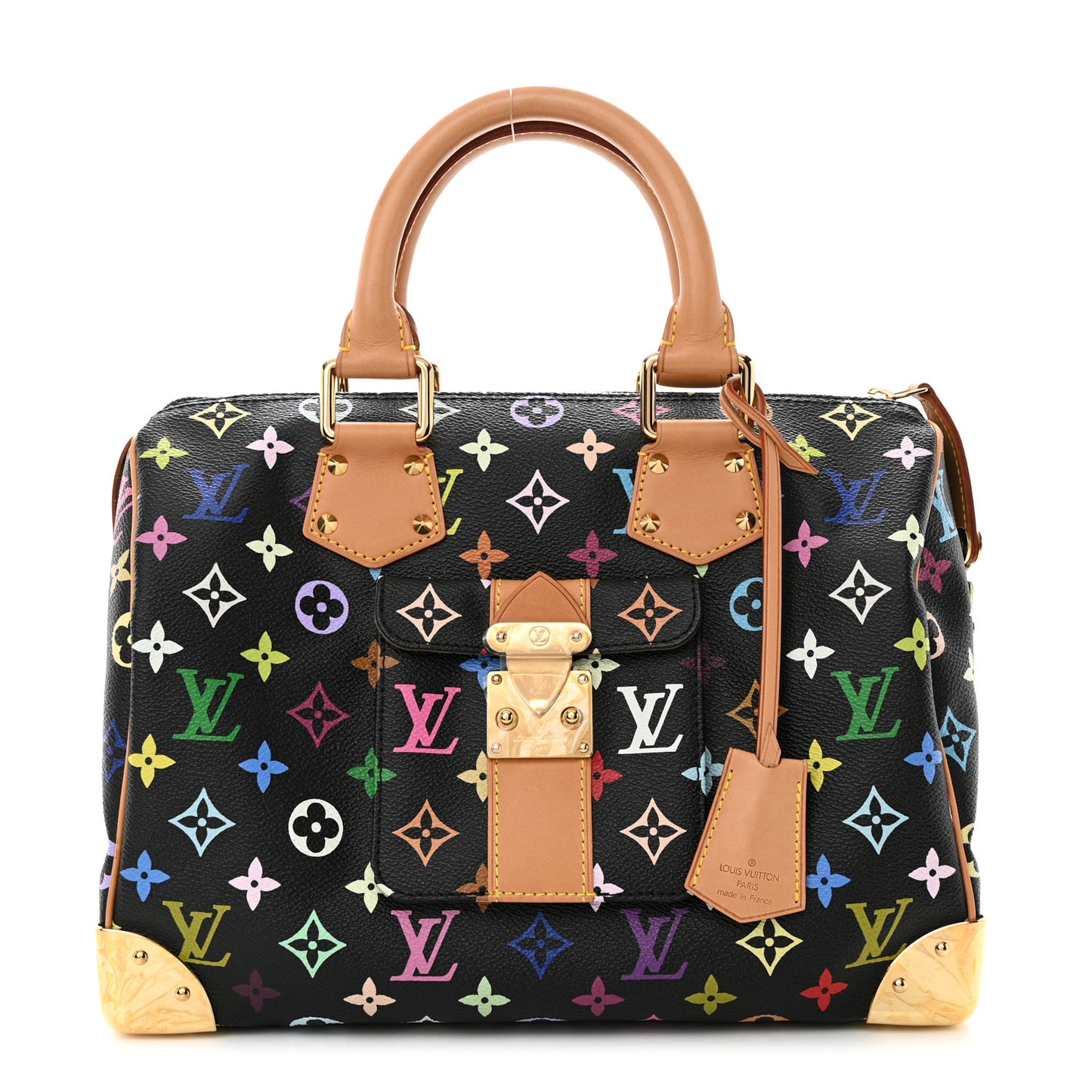 Monogram Multicolor Speedy 30 Black