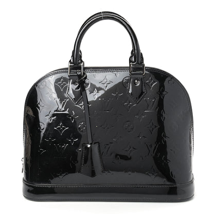 Louis Vuitton Vernis Alma PM Noir Magnetique 1 of 11