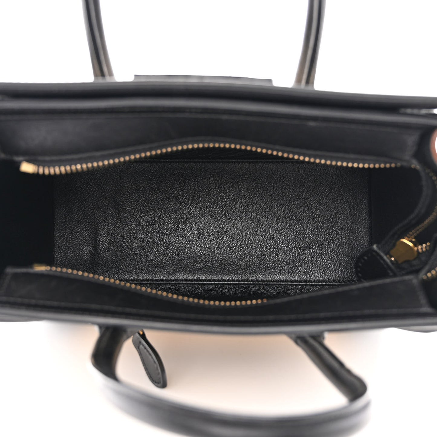 Smooth Calfskin Nano Tri-Color Luggage Seashell