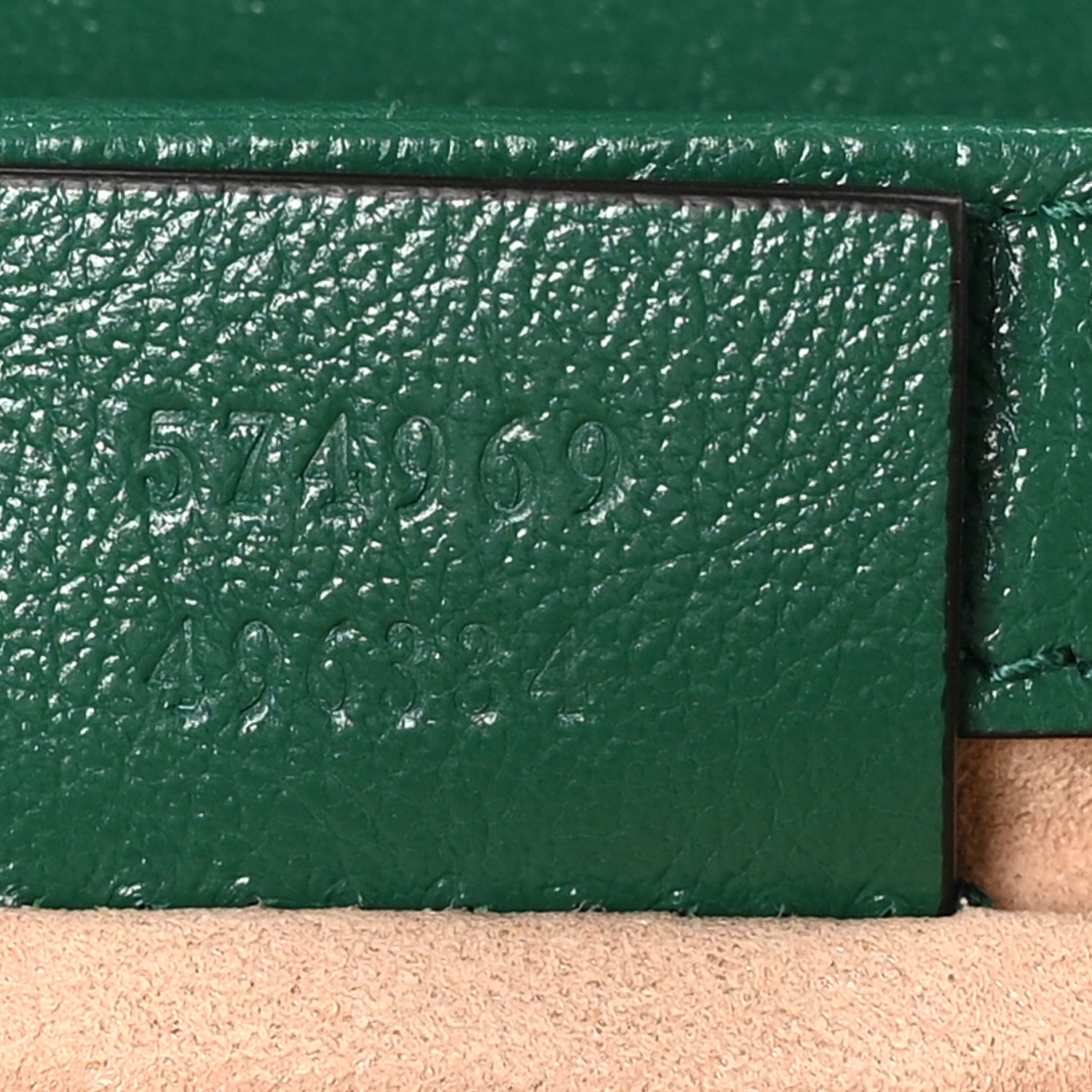 Gucci Azalea Calfskin Enamel Matelasse Diagonal Super Mini Torchon GG Marmont Shoulder Bag New Shamarock Emerald 7 of 10
