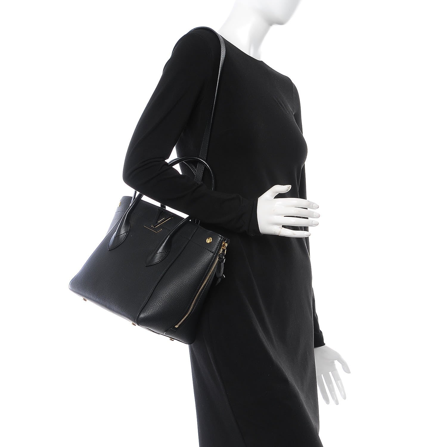 Louis Vuitton Calfskin Freedom Black 2 of 9