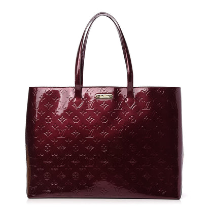 Louis Vuitton Vernis Wilshire GM Rouge Fauviste 1 of 9