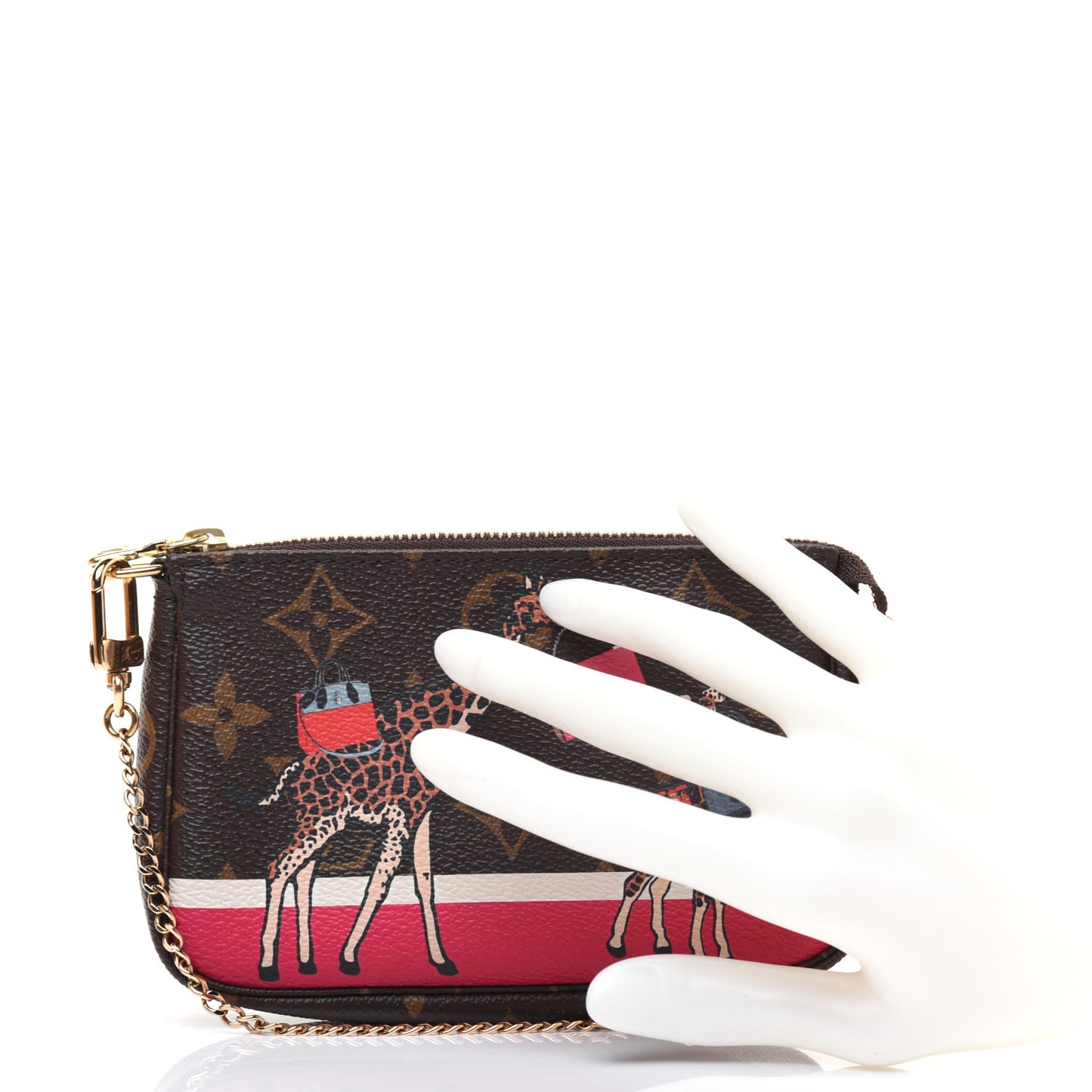 Monogram 2017 Christmas Animation Mini Pochette Accessories