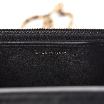 Chanel Caviar Quilted Boy Wallet On Chain WOC Black 7 of 21