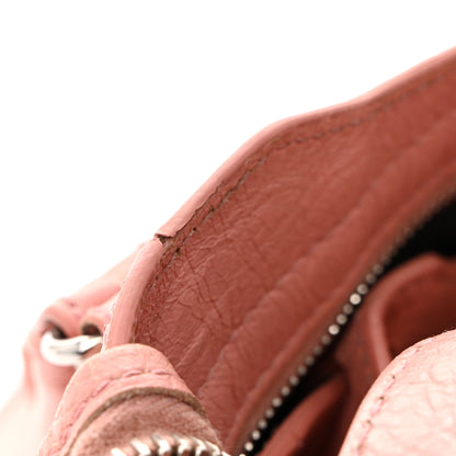 Balenciaga Agneau Giant 12 Silver Hardware Mini City Rose Peche 13 of 13