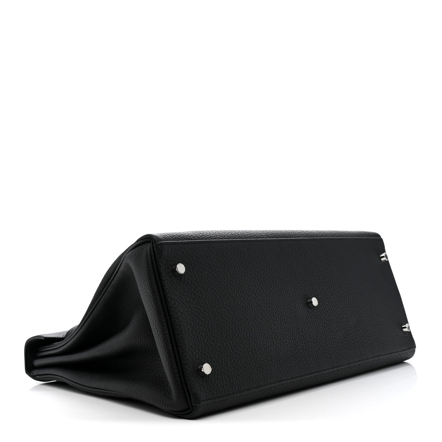 Hermes Togo Maxi Kelly Retourne 42 Black 5 of 12