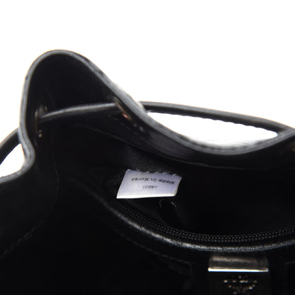 MCM Visetos Essential Drawstring Bucket Bag Black 11 of 12