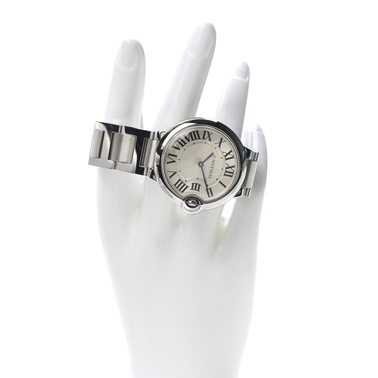 Cartier Stainless Steel 36mm Ballon Bleu De Quartz Watch 2 of 7