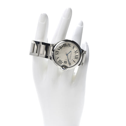 Cartier Stainless Steel 36mm Ballon Bleu De Quartz Watch 2 of 7