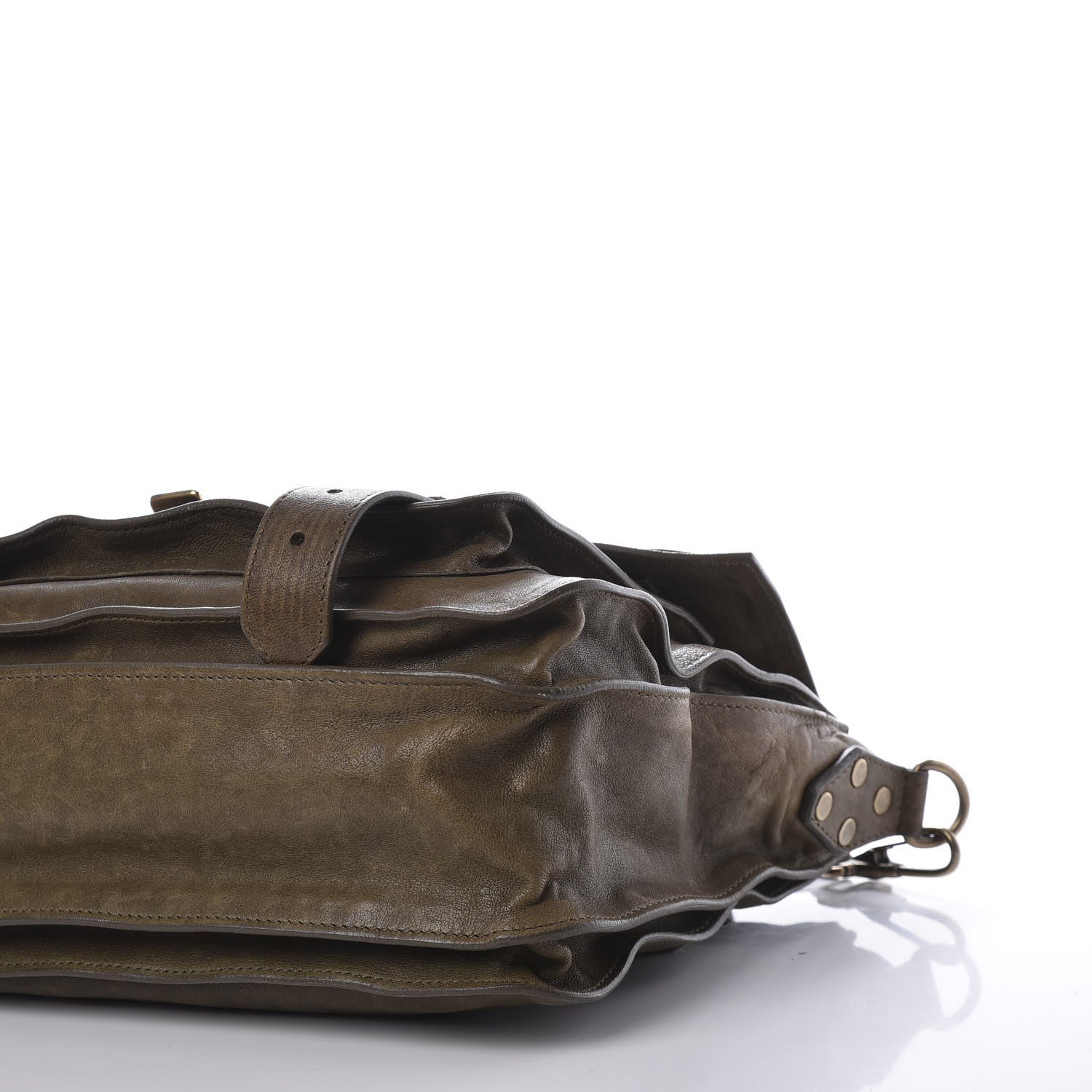 Proenza Schouler Lambskin Medium PS1 Satchel Military 6 of 22
