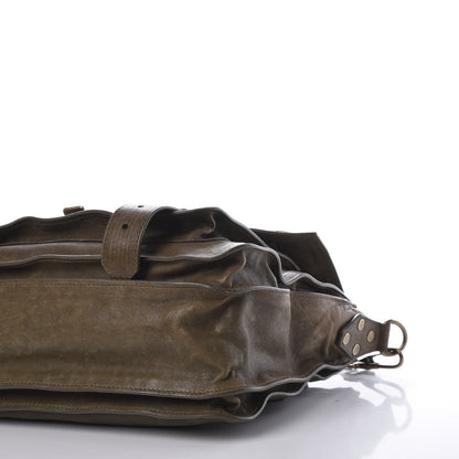Proenza Schouler Lambskin Medium PS1 Satchel Military 6 of 22