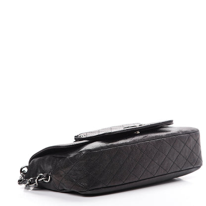 Chanel Glazed Caviar Small Pocket In The City Shoulder Bag Black 3 of 11