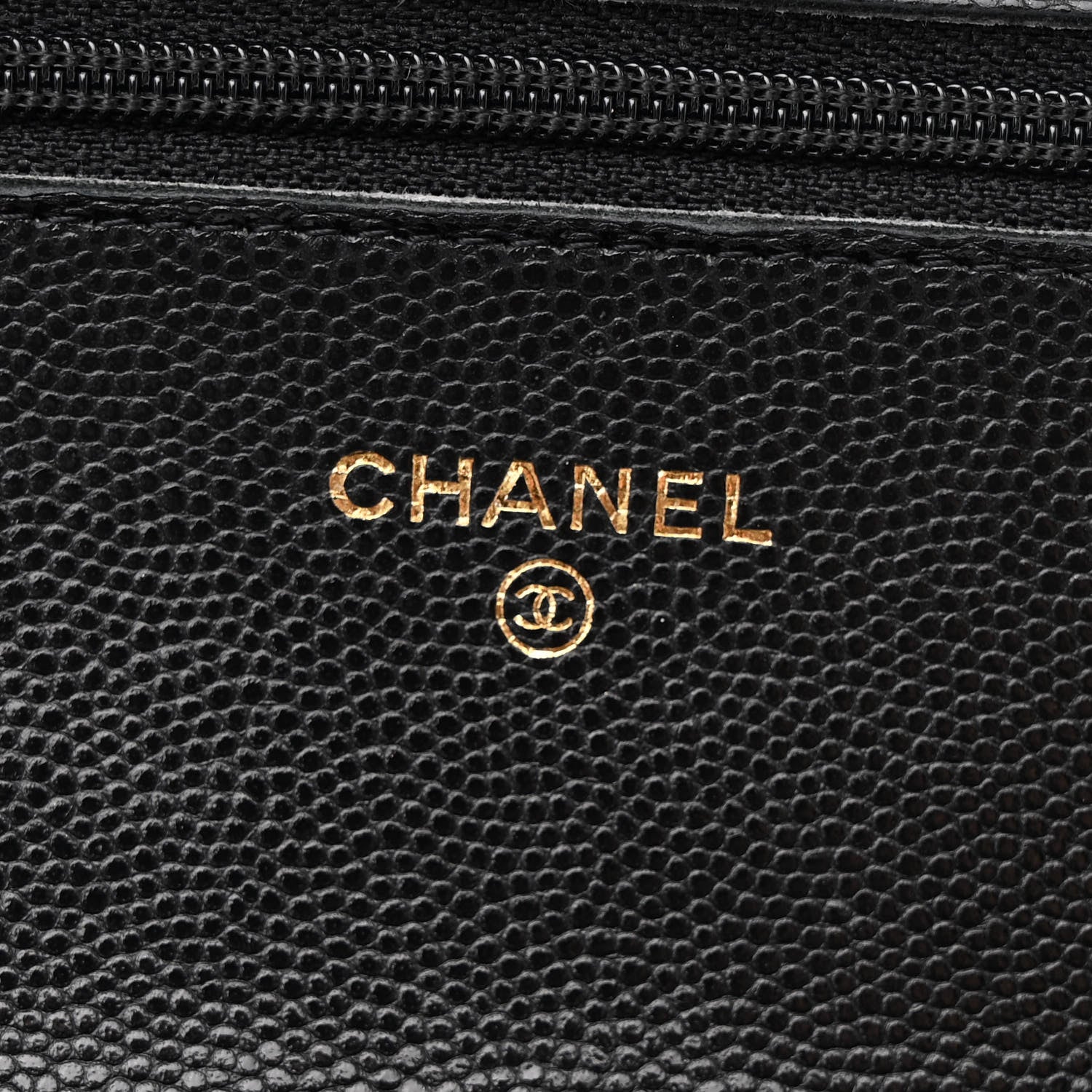 Chanel Caviar Quilted Coco Candy Wallet On Chain WOC Black 6 of 12