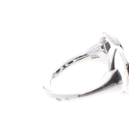 Hermes Sterling Silver GM Nausicaa Ring 52 6 5 of 5