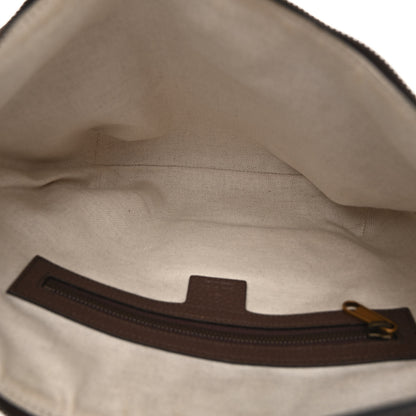 Gucci GG Supreme Monogram Web Small Ophidia Half Moon Hobo Brown 5 of 9