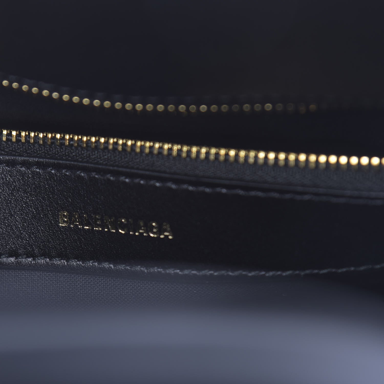 Balenciaga Nappa Calfskin Quilted Small Ville Top Handle Bag Black 6 of 10