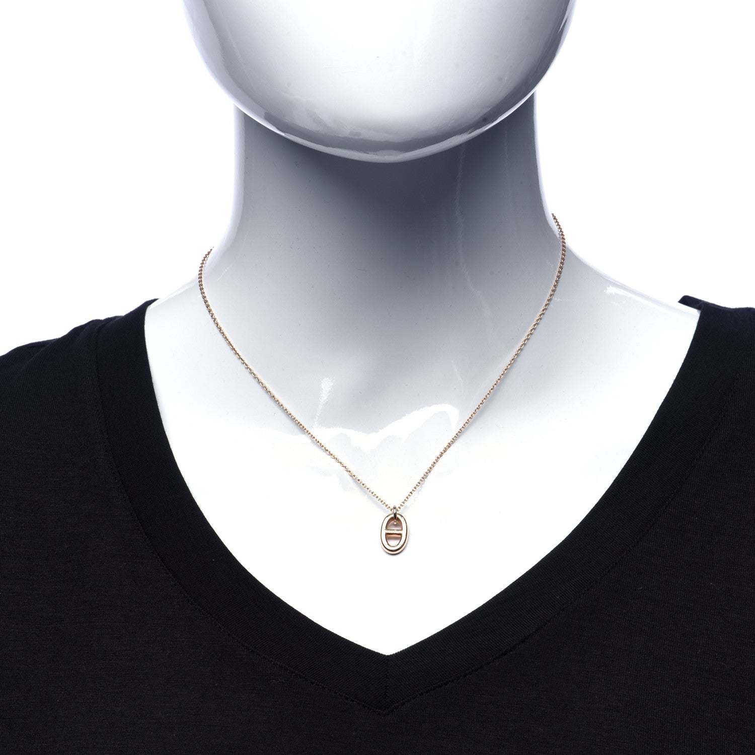 Hermes 18K Rose Gold PM Farandole Pendant Necklace 2 of 6