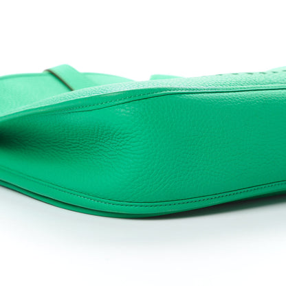 Hermes Taurillon Clemence Evelyne III GM Menthe 10 of 12