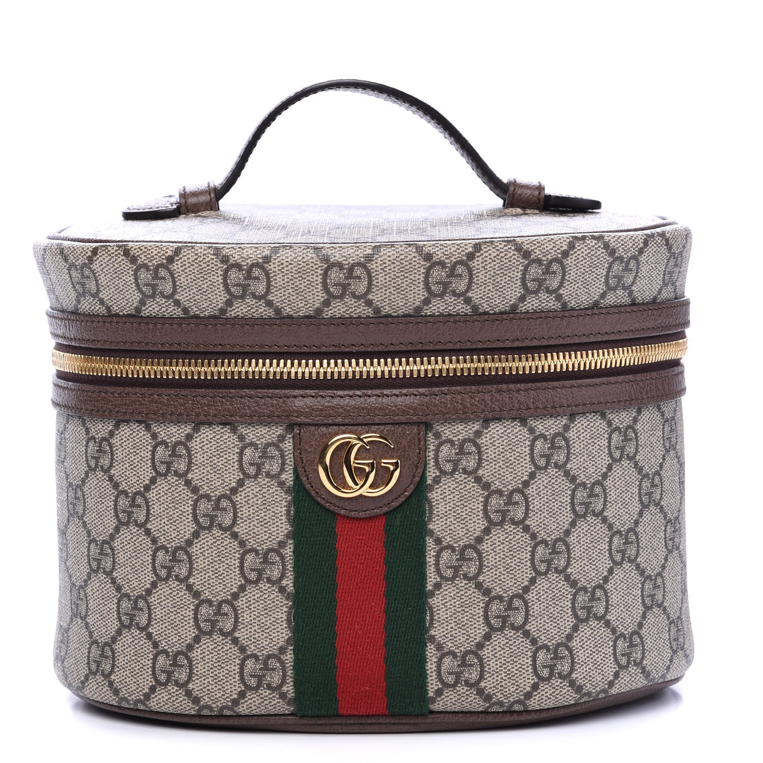 Gucci GG Supreme Monogram Ophidia Vanity Cosmetic Case 1 of 10