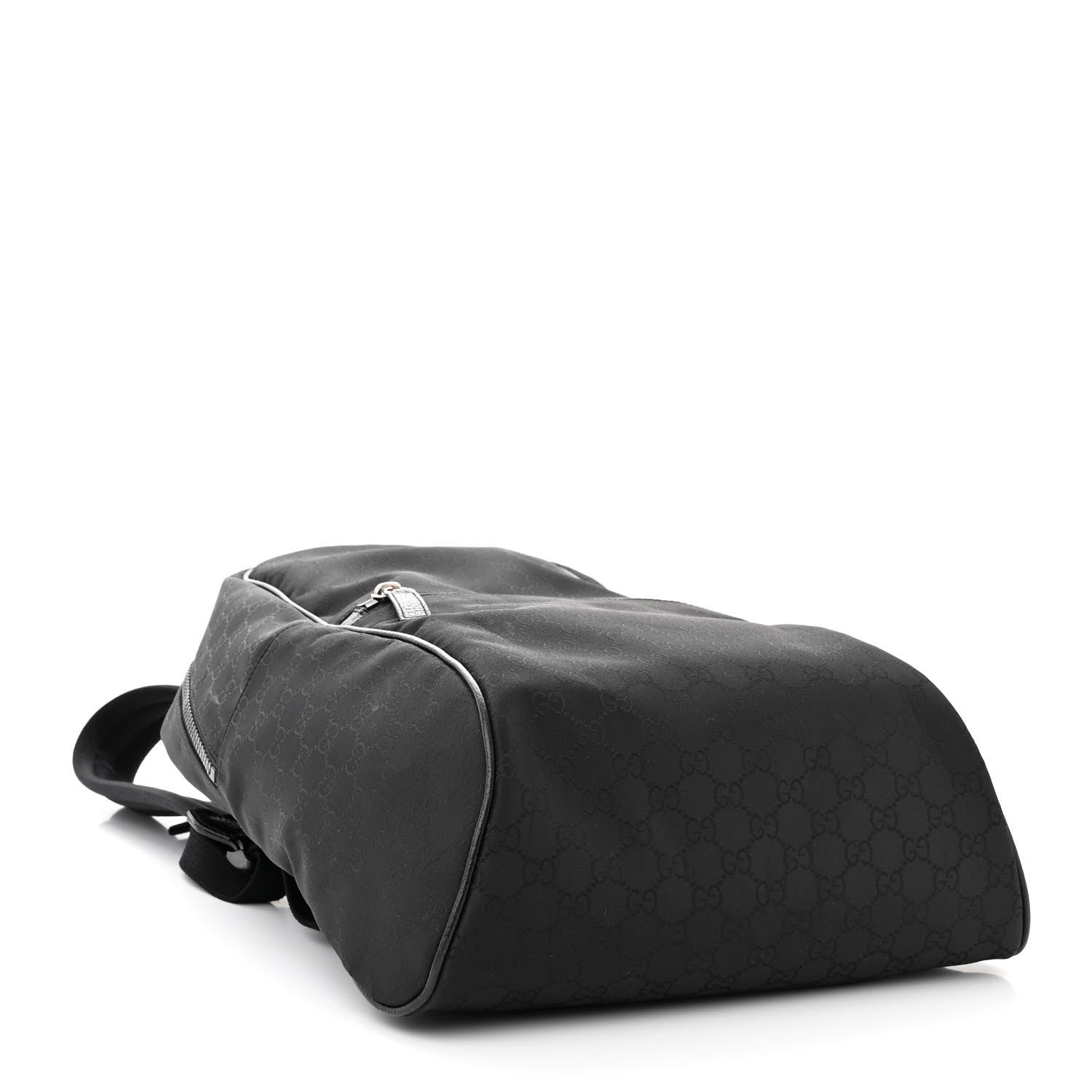 Gucci Nylon Monogram Slim Backpack Black 4 of 11