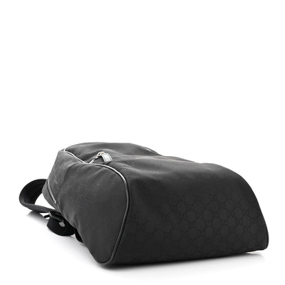Gucci Nylon Monogram Slim Backpack Black 4 of 11