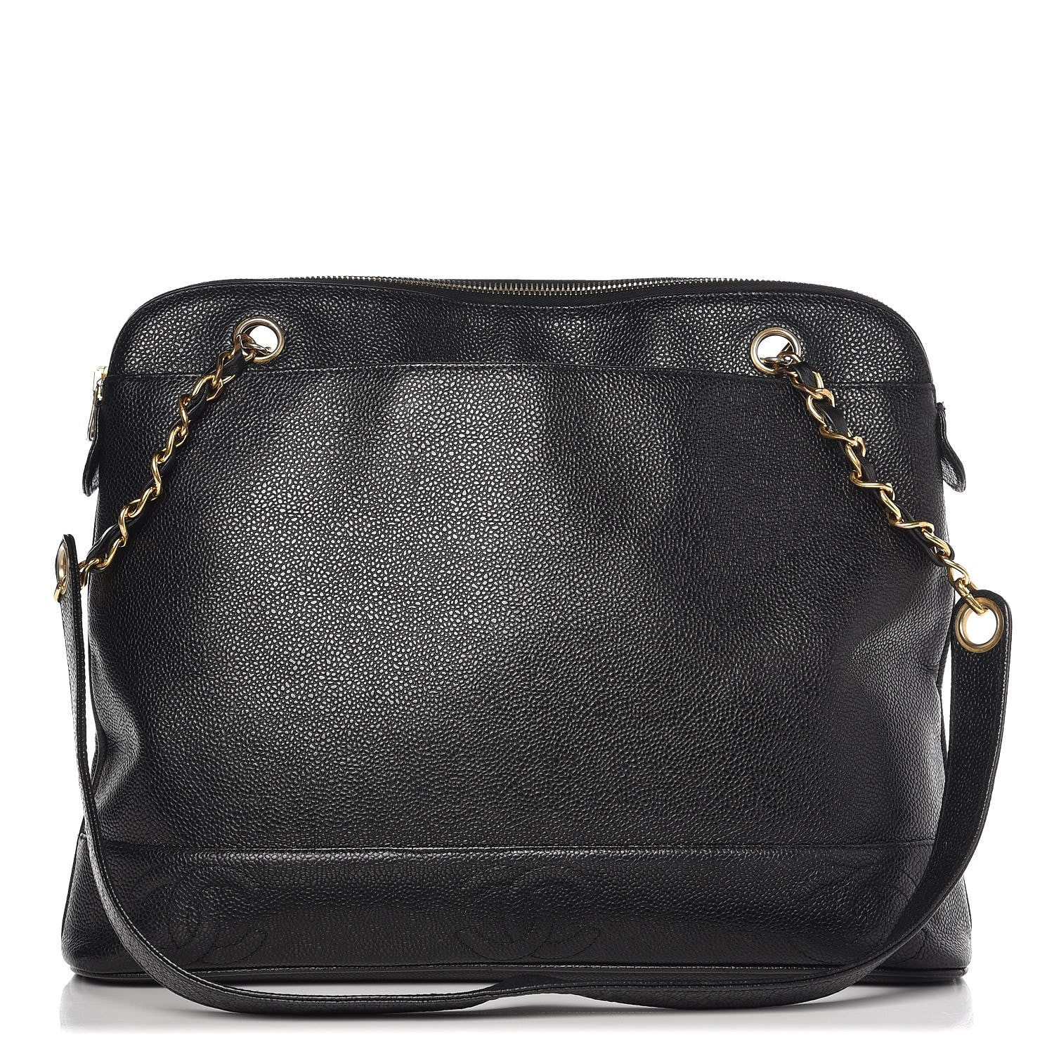 Chanel Caviar CC Shoulder Bag Black 1 of 9
