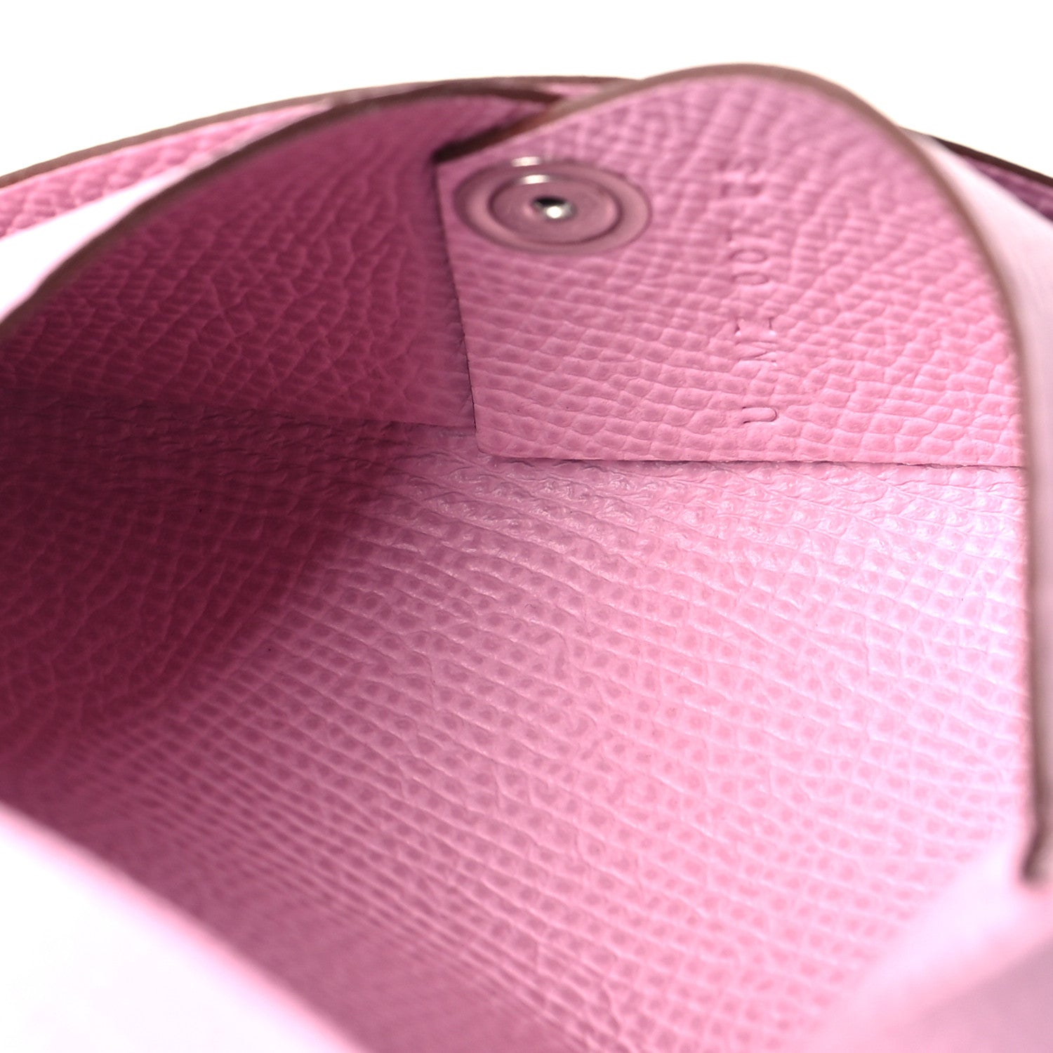 Hermes Epsom Calvi Card Case Mauve Sylvestre 6 of 13