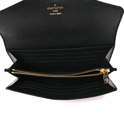 Louis Vuitton Empreinte Sarah Wallet NM Black 5 of 11