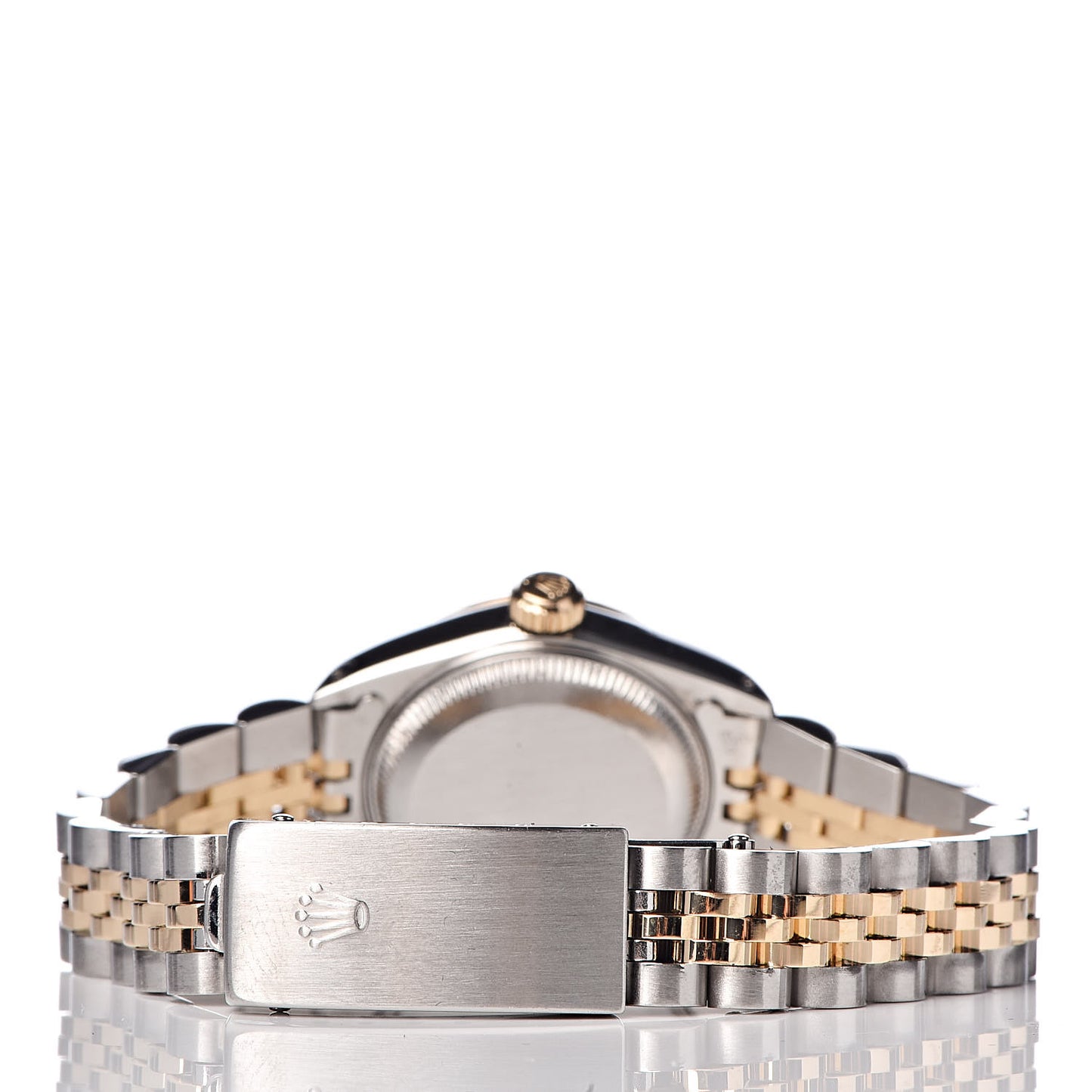 Stainless Steel 18K Yellow Gold 26mm Oyster Perpetual Datejust Watch Champagne 69173