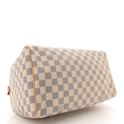 Louis Vuitton Damier Azur Speedy 30 4 of 12