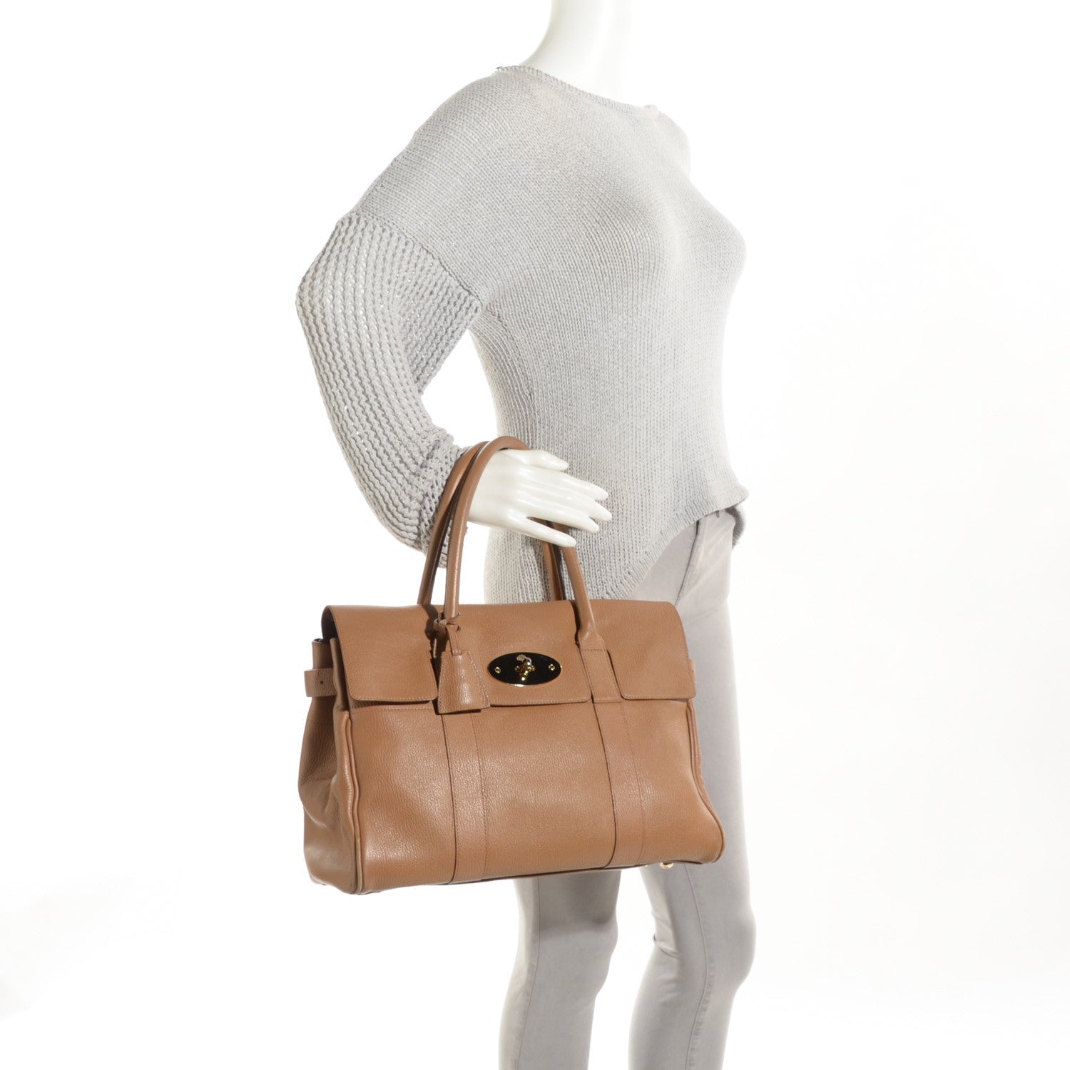 Mulberry Soft Grain Goatskin Bayswater Light Oak 11 of 18
