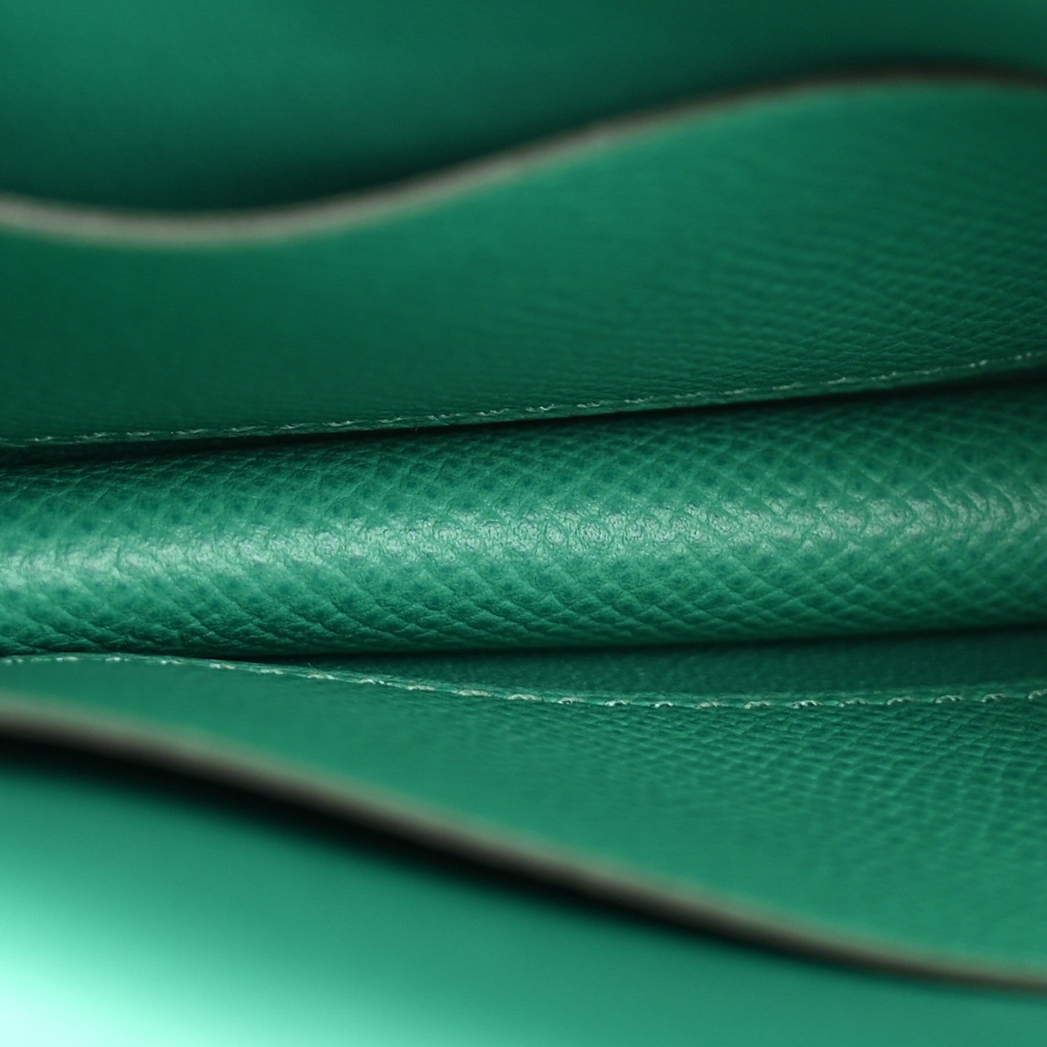 Hermes Epsom Constance Slim Wallet Vert Jade 6 of 11